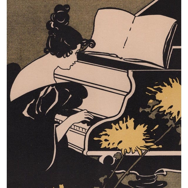 Ethel Reed, Miss Traumerei from Les Maîtres de L'Affiche, 1897, Original Lithograph For Sale - Image 7 of 13