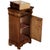 Antique Biedermeier Bedside Table in Walnut, 1830 For Sale - Image 4 of 18