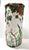 Victorian Antique Majolica Umbrella Stand With Rabbits & Grapevines, Victorian Floor Vase For Sale - Image 3 of 7