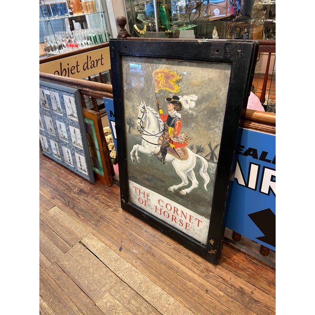 Antique British London Pub Two Sided Sign For Sale - Image 4 of 15
