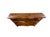 Wood Late 20th Century Rustic Live-Edge Solid Wood & Corrugated Metal Open Bookcase For Sale - Image 7 of 8
