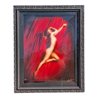 1980s Marilyn Monroe, Pose #2 by Tom Kelley From the "Red Velvet Series", #100/300 For Sale