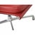 EA-208 Chair in Red Leather by Charles Eames, 2005 For Sale - Image 9 of 15