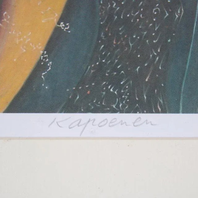 Pjeroo Roobjee, Kapoenen, 2001, Lithograph, Framed For Sale - Image 6 of 9