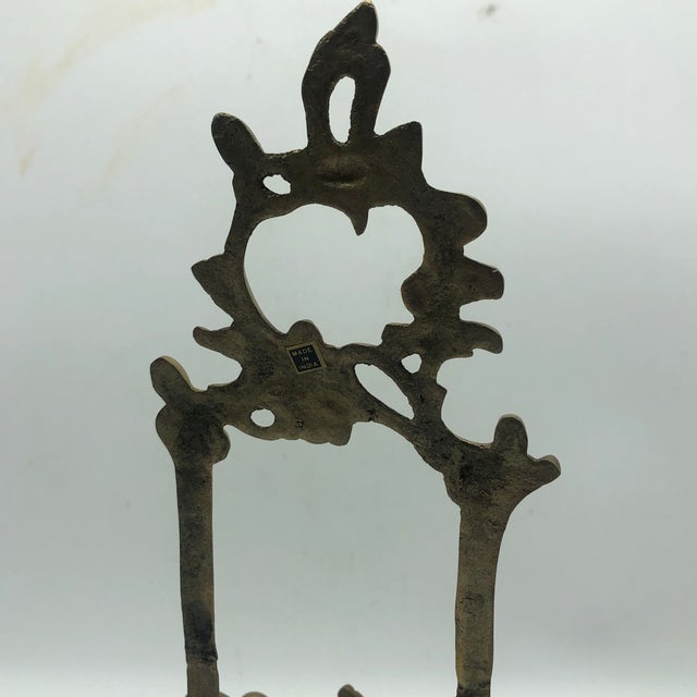 Antique Brass Plate Stand Chairish
