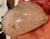 Asian Asian Rose Quartz Carved Plum/Peach Fruit Hard Stone Leaves For Sale - Image 3 of 9