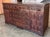 Spanish Large 20th Church Spanish Baroque Carved Walnut Tuscan Credenza or Buffet For Sale - Image 3 of 18