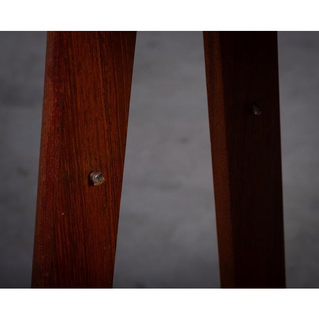 Danish Teak Serving Trolley with Champagne Bucket, 1960s For Sale - Image 11 of 13