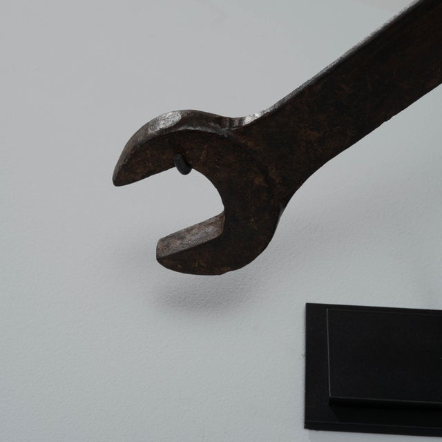 Early 20th Century French Metal Wrench On Stand For Sale - Image 13 of 18