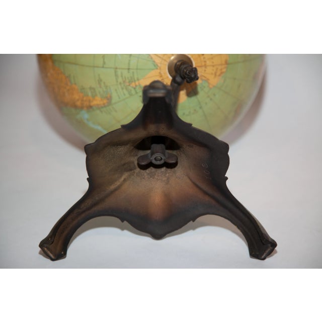 Rand McNally & Co. 20th Century Rand McNally Terrestrial Globe For Sale - Image 4 of 9