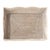 Wood Artifacts Rattan Scallop Collection Rectangular Storage Basket in White Wash - 20" For Sale - Image 7 of 8