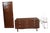 1960s Bassett Furniture Mid-Century Modern Walnut Nine-Drawer Lowboy Dresser For Sale