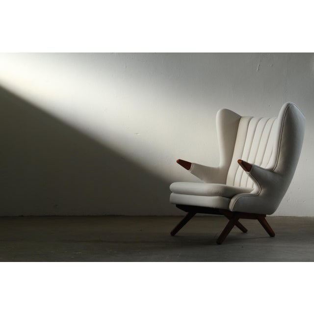 We are proud to present an exceptionally rare and iconic pair of Danish modern lounge chairs: the Svend Skipper ‘Model...