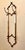 Vintage Italian Hollywood Regency Wall-Mounted Coat Racks, 1960s, Set of 2 For Sale - Image 16 of 18
