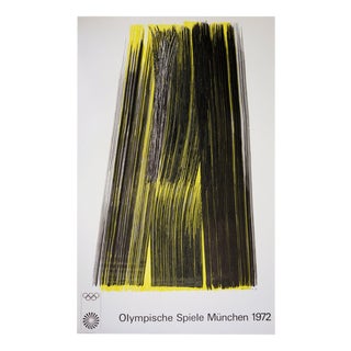 Hans Hartung, Composition, 1972, Lithographic Poster For Sale