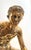 Bronze Late 20th Century Bronze Nude Mercury Figural Sculpture on Stone Base For Sale - Image 8 of 11