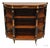 Late 20th Century Maitland Smith French Empire Regency Style Mahogany Console Table Bookcase Curio For Sale
