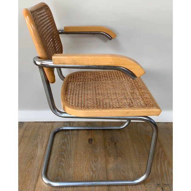 1970s Vintage Cesca Armchair For Sale - Image 5 of 7
