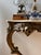 Antique Rococo Style Carved Wood Console With Marble Top For Sale - Image 9 of 14
