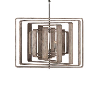 7 Layer Spiral Driftwood Chandelier