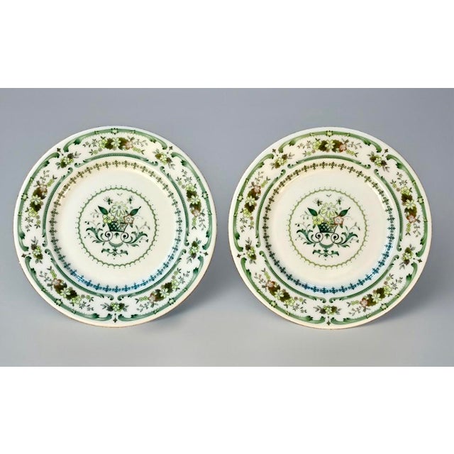 Vintage Royal Doulton "Provencal" Fine China Bread & Butter Plates - Set of 6 For Sale - Image 10 of 12
