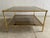 French Brass, Faux Bamboo & Smoked Glass Coffee Table, 1960s For Sale - Image 11 of 11