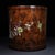 Dimensions: Height 25 cm (9.8") x Diameter 25.5 cm (10") Material: Solid Hardwood (Huali Rosewood), Mother-of-Pearl Inlay...
