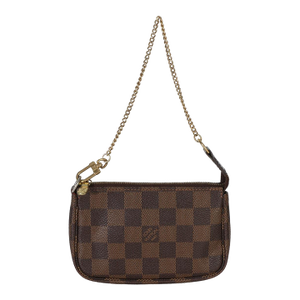 Damier Ebene Canvas Mini Pochette Accessoires