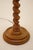 Wood 1930s Neo Classic Empire Regency Cherry Ash Carved Barley Twist Floor Lamp For Sale - Image 7 of 13