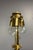 Gold Mid-Century Italian Pencil Reed, Rattan and Brass Mushroom Table Lamp, 1970s For Sale - Image 8 of 17