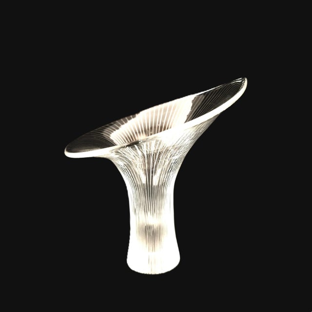 Glass Kantarelli Glass Vase by Tapio Wirkkala, 1955 For Sale - Image 7 of 10