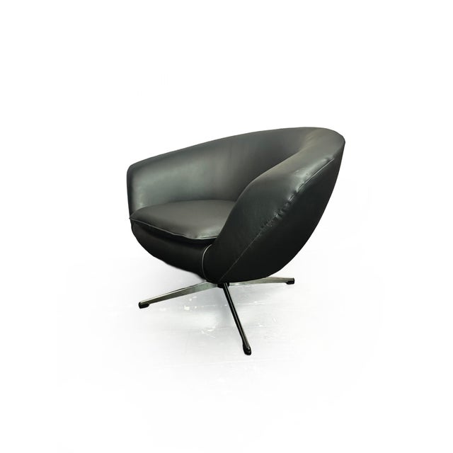 Vintage Swedish Pod Swivel Chair, 1960s For Sale - Image 6 of 17