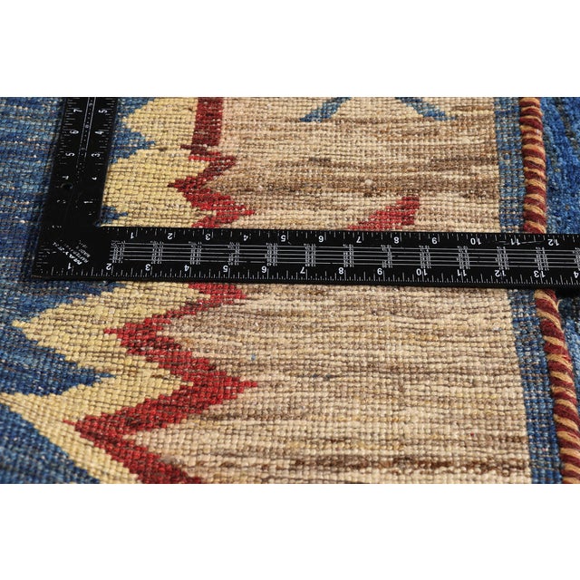 Textile Vintage Persian Gabbeh Rug, 05'01 X 06'05 For Sale - Image 7 of 10