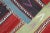 1970s Rustic & Primitive Striped Hand Knotted Oushak Kilim Runner For Sale - Image 10 of 13