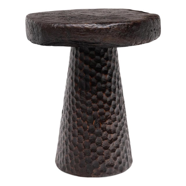 Chinese Mushroom Pedestal Table, C. 1900 For Sale