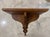 Vintage Colonial Revival Solid Wood Wall Shelf With Turned Finial For Sale - Image 10 of 10