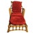1980s Rare Paul Frankl Styled Faux Rattan Outdoor/Patio Chaise Lounge Chair, Pair For Sale - Image 4 of 8