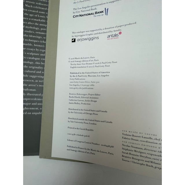 Paper Bouchardon Royal Artist of the Enlightenment Hardcover Book 2017 For Sale - Image 7 of 11