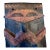 Pende Style African Polychrome Carved Wood Figural Wall Panel For Sale