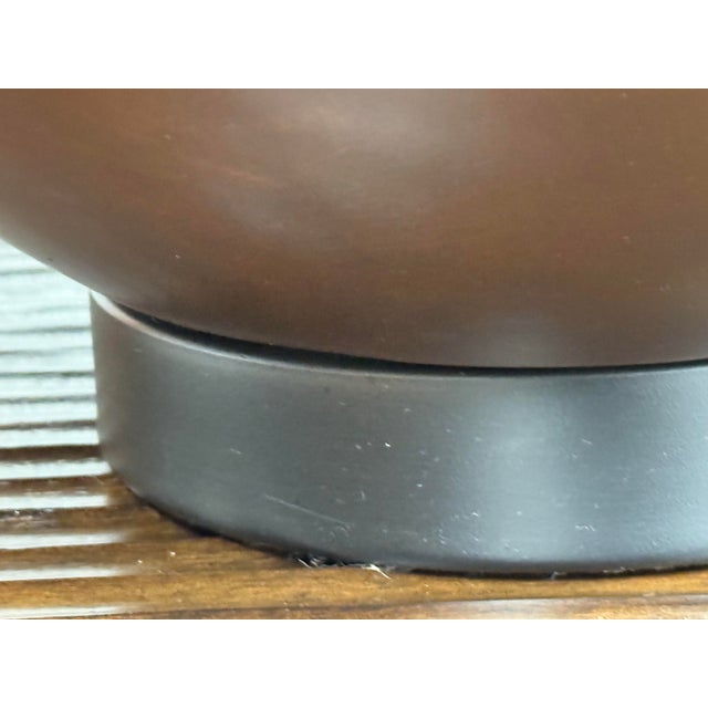 Crate & Barrel Ceramic Table Lamp For Sale - Image 11 of 12