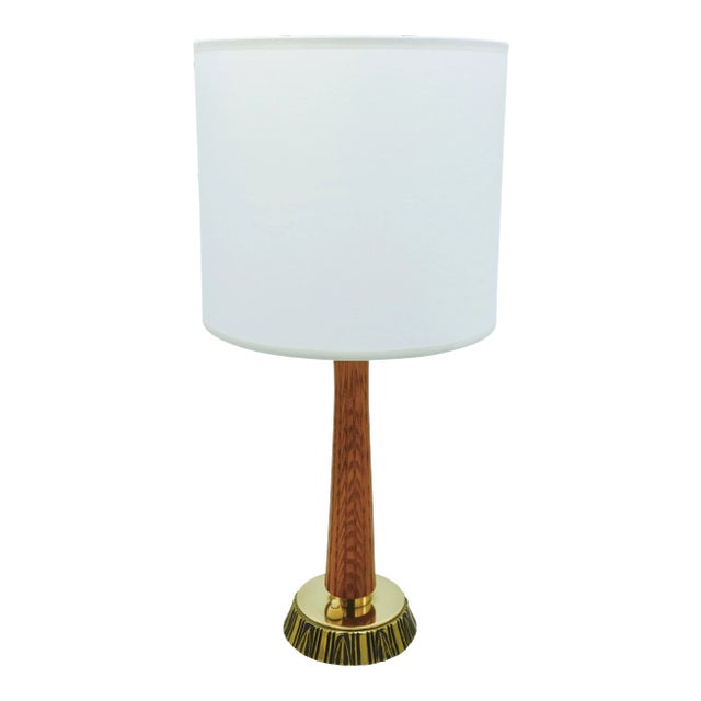 Mid-Century Table Lamp by Sonja Katzin for Asea For Sale