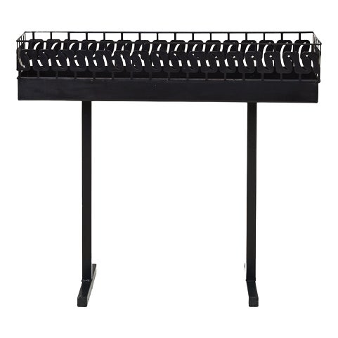 Scandinavian Metal Flower Box, 1960s For Sale