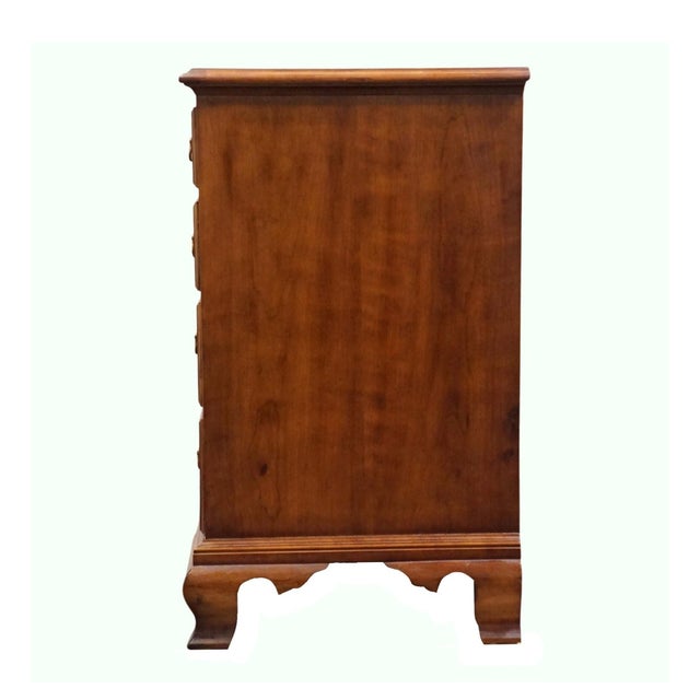 Henredon Furniture Solid Mahogany Traditional Style 63" Double Dresser 5500-01 For Sale - Image 10 of 13