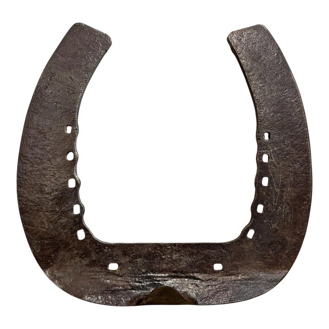 Rather Large Early 20th Century Shire Horseshoe Hook For Sale