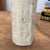 Ceramic Textured Angled Cylinder Shaped Cream & Ochre Prem Vase For Sale - Image 7 of 10