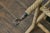 Late Victorian Oak Barley Twist Armchair with Zebra Hide, Ball and Claw Feet For Sale - Image 4 of 12