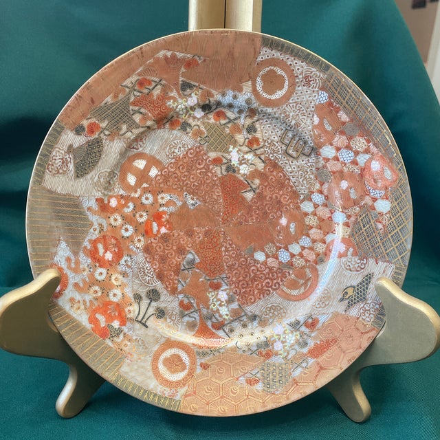 Late 19th Century Rare Meiji Period g.t. Marsh Katani Porcelain Plate Set - Set of 7 For Sale - Image 4 of 11