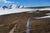 Independence Pass by Cody Erickson | Oil Painting of a snowy mountain landscape with a path For Sale