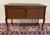 Antique French Chest of Drawers Console Serpentine Carved Walnut Louis XV c.1920 For Sale - Image 18 of 18