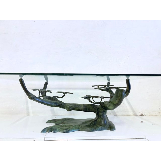 Hollywood Regency Bonsai Coffee Table by Willy Daro, 1970s For Sale - Image 10 of 15